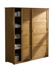 ARMOIRE 2 PORTES COULISSANTES MAYA