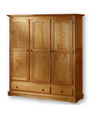 ARMOIRE 3 PORTES DROITE 2 TIROIRS DUCIE