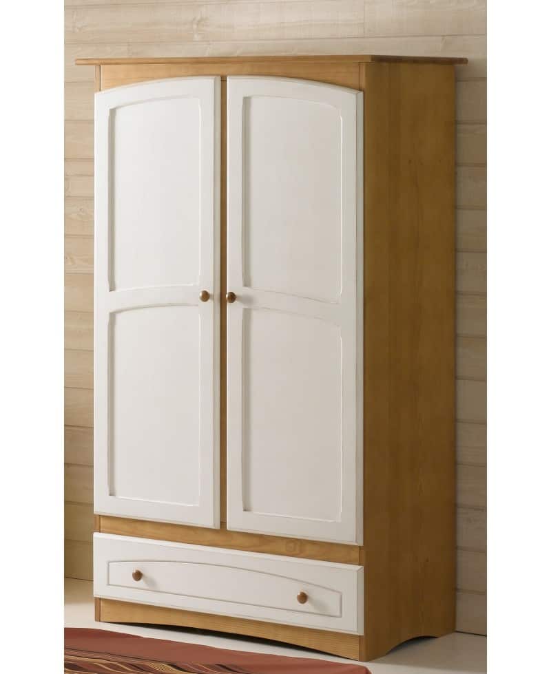 ARMOIRE 2 PORTES 1 TIROIR BALI